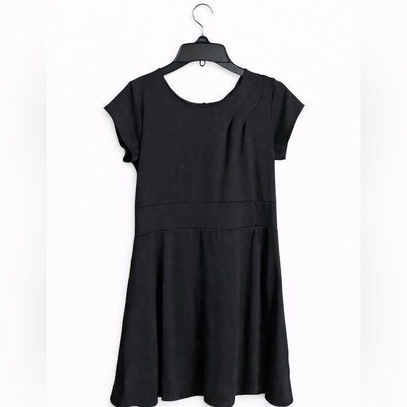 My Collection size large black flared dress with back zipper. - Picture 2 of 2
